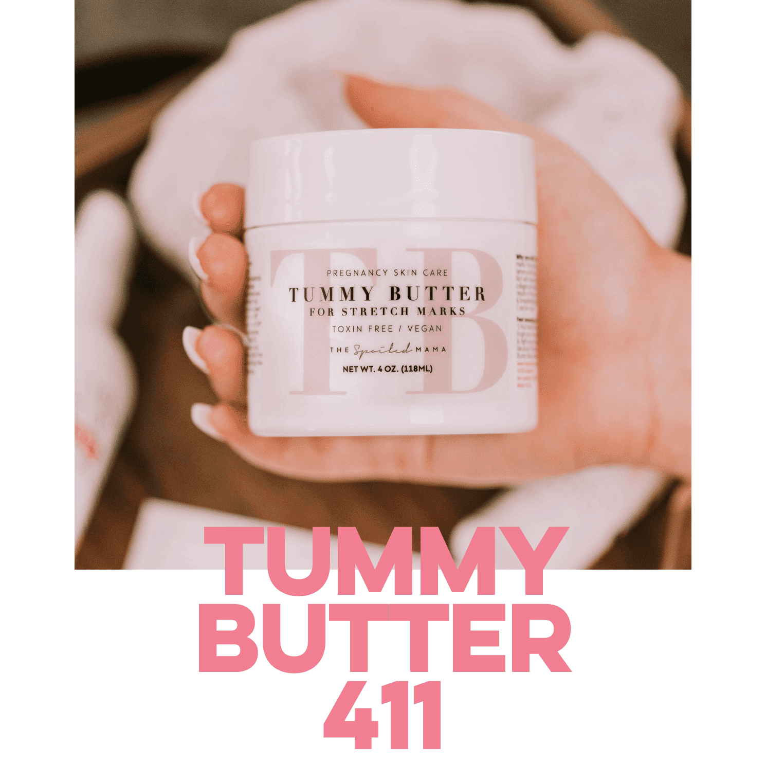 Postpartum Tummy Butter for Stretch Marks