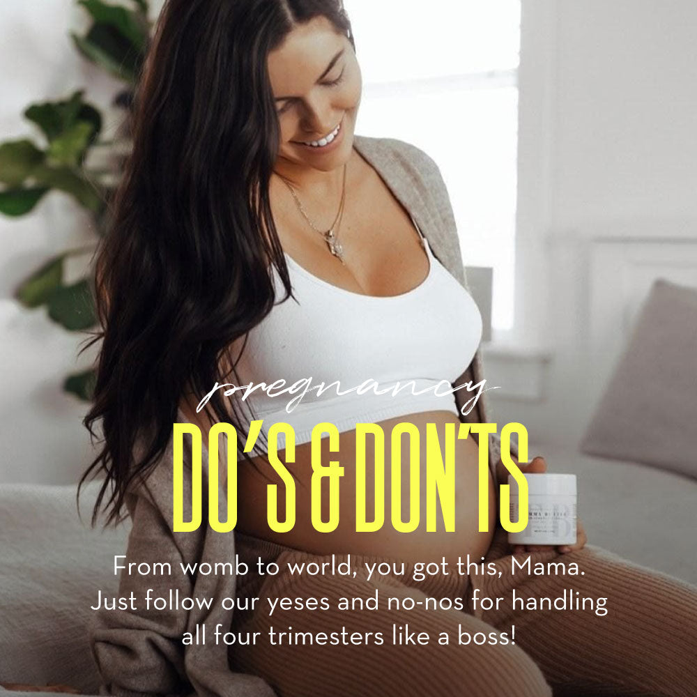 Pregnancy Dos and Don'ts by Trimester The Spoiled Mama